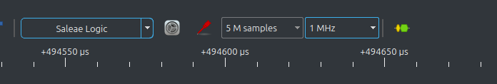 sample rate and number of samples