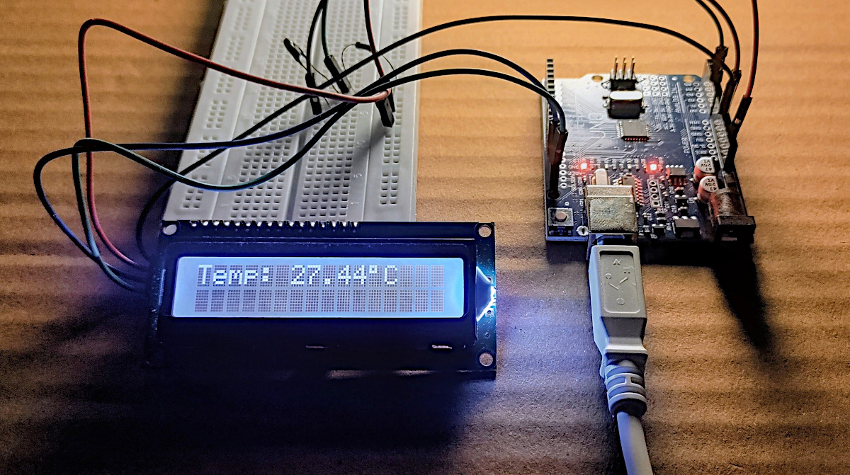 Room Temperature in Arduino Uno With Rust